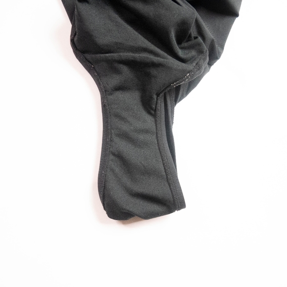 Jantzen Womens Size 12 Black Halter Marion Ring One Piece Swimsuit New With Tag - Picture 8 of 11